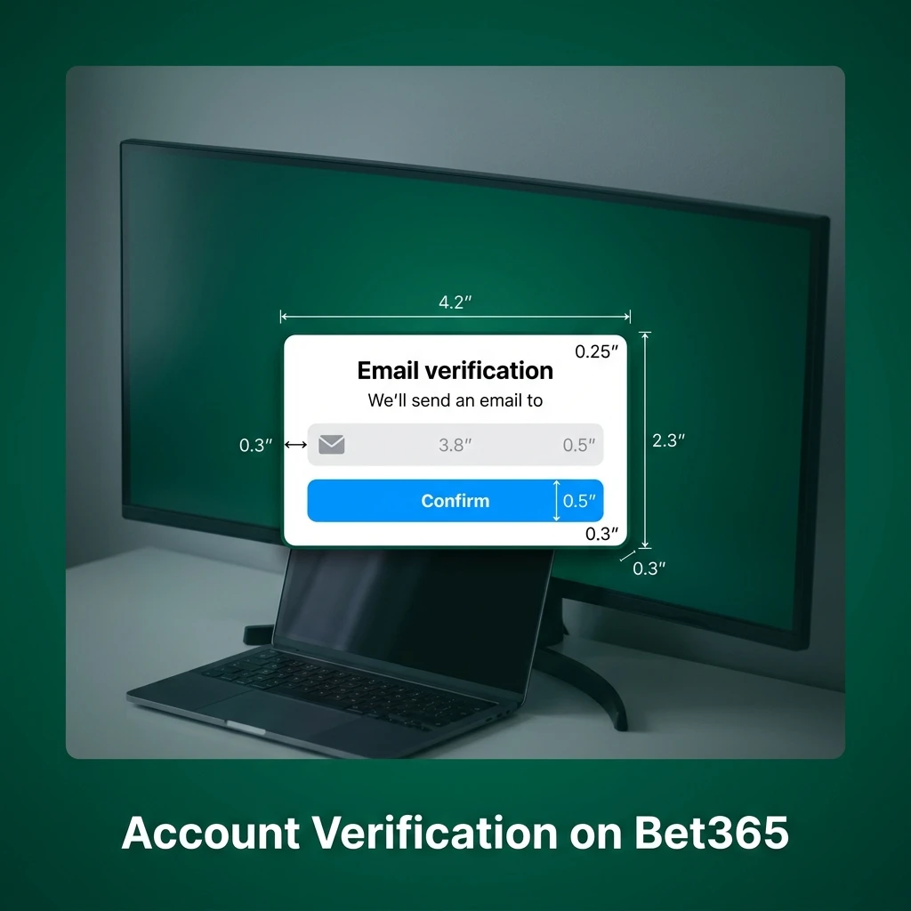 Bet365 account verification process for Indian players showing ID and address proof submission steps