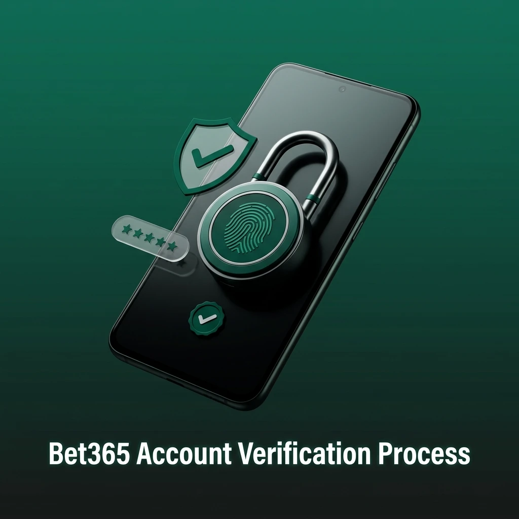 Bet365 account verification process in India showing steps for identity, address, and payment method document submission