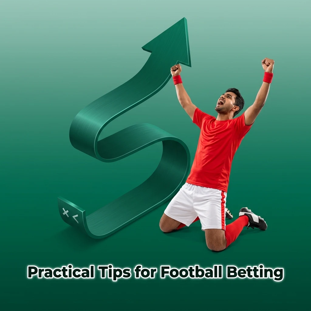 Practical tips for football betting including team form, head-to-head records, bankroll management and odds comparison strategies