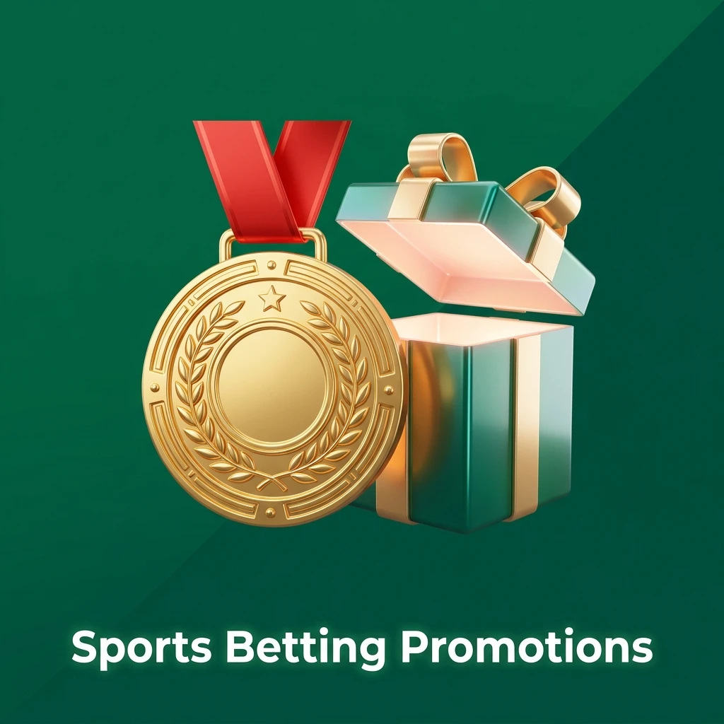 Sports betting promotions covering cricket bet boost, accumulator insurance, and esports offers for registered users