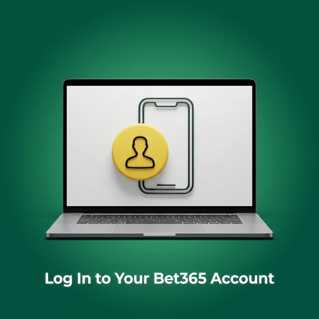 Bet365 login page showing sign-in panel with username, password fields and two-factor authentication option