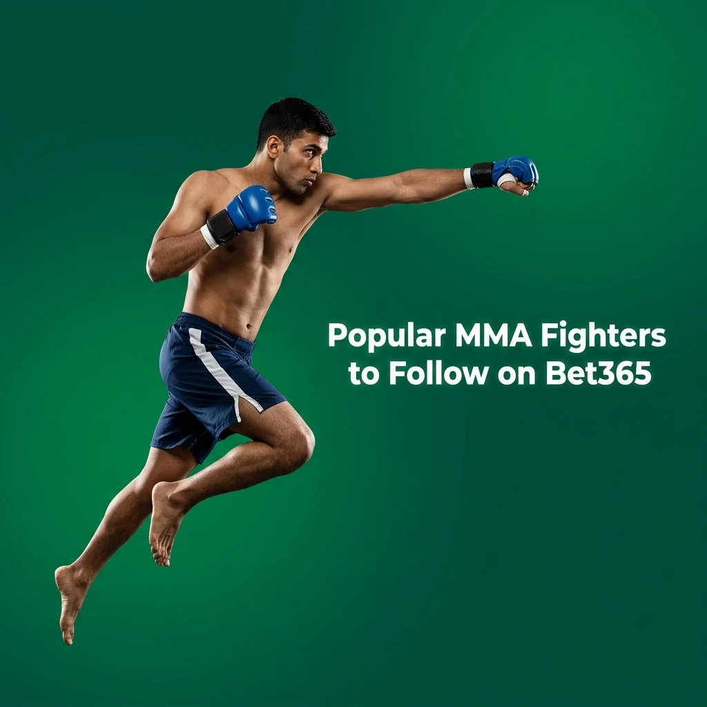 Popular MMA fighters on Bet365 including Jon Jones, Islam Makhachev, Alex Pereira, and Conor McGregor with betting markets