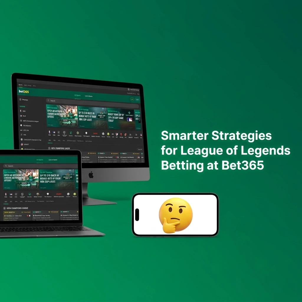 Smarter League of Legends betting strategies at Bet365 including bankroll management, team form and in-play tips